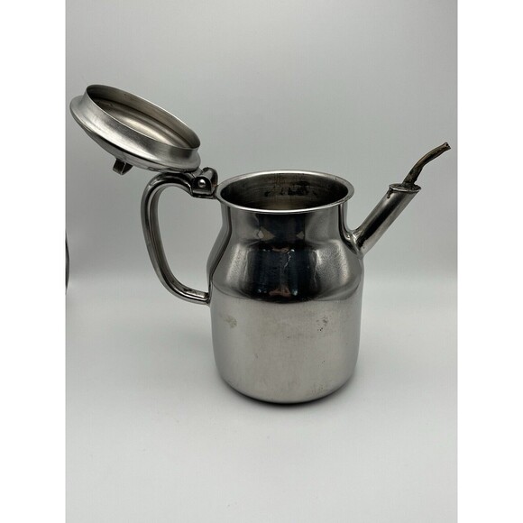 Vintage Polar Stainless Steel 18-8 S-100 Teapot/Coffee Pot 12-56 1950s - Picture 5 of 5